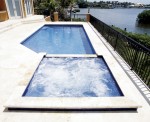 Custom Residential Pool with Swim Spa